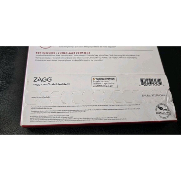 ZAGG Invisable Sheild Vision Guard + Screen Protector Apple IPhone 12 Pro Max - Picture 4 of 7